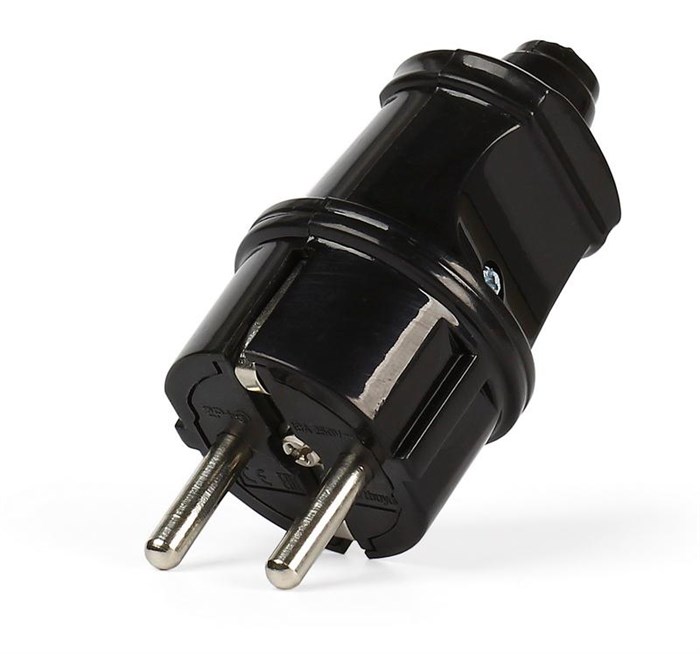Вилка прямая с/з, черная 16А 250В SmartBuy (1/1) SBE-16-P01-b SBE-16-P01-b - фото 216
