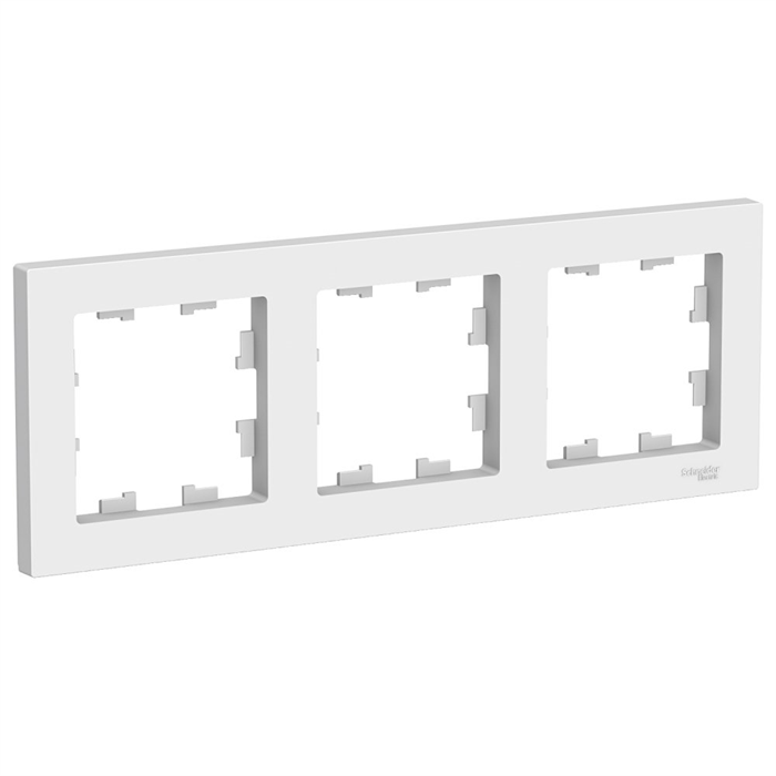 Рамка 3гн белый AtlasDesign Systeme Electric (1/15) ATN000103 - фото 7518
