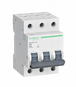 Авт.выкл. 3Р 16А 4,5кА С City9 Systeme Electric (1/4) C9F34316