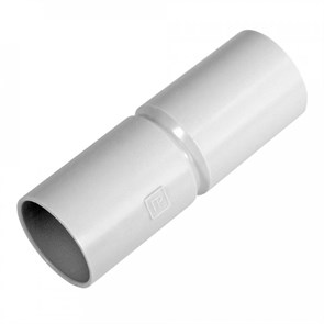Муфта d20 труба-труба сер GI20G ELASTA IEK (10/100/800) CTA10D-GIG20-K41-100-1