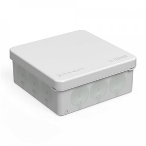 Коробка распределительная (HF) 100x100х40  серая IP66 Промрукав 60-0303(90) 60-0303