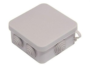 Коробка разветвительная КР2603 о/у сер 85х85х40 IP55 Hegel (1/147) КР2603