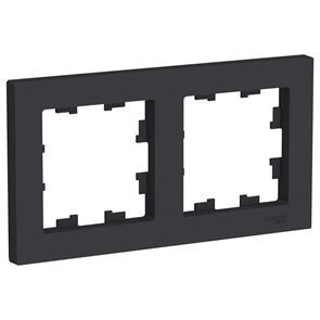 Рамка 2гн карбон AtlasDesign Systeme Electric ATN001002