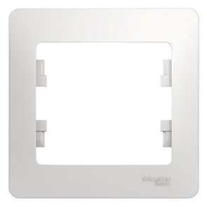 Рамка 1гн белый Glossa Systeme Electric GSL000101