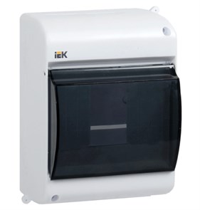 KREPTA 3 Корпус пластиковый КМПн 2/4 IP30 белый IEK MKP42-N-04-30-12
