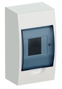 KREPTA 3 Корпус пластиковый ЩРН-П-4 IP41 белый IEK MKP12-N-04-40-20