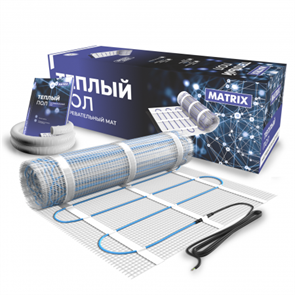 Система мат двухжильный нагревательный MATRIX - 02,0 / 300 MATRIX - 02,0