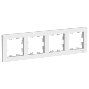 Рамка 4гн белый AtlasDesign Systeme Electric (1/15) ATN000104