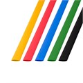 Набор термоусадочных трубок ТУТнг 12/6 пять цветов 1м REXANT 29-0162 - фото 4888