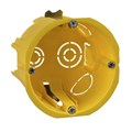 Коробка для скрытого монтажа 71x71x68x45мм для полой стены пластик желтый ip20 Schneider Electric(1/210) IMT35150 - фото 7487